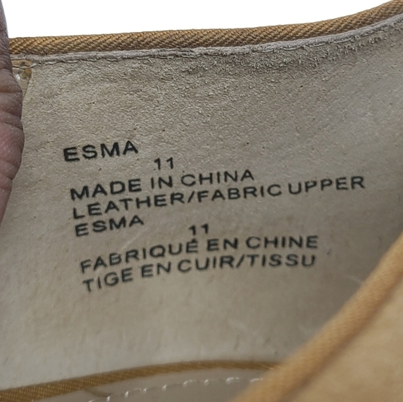 Saks 5th Avenue | Women's Classic Tan Suede Leather Flat Esma Loafers (Size 11) - Picture 2 of 14